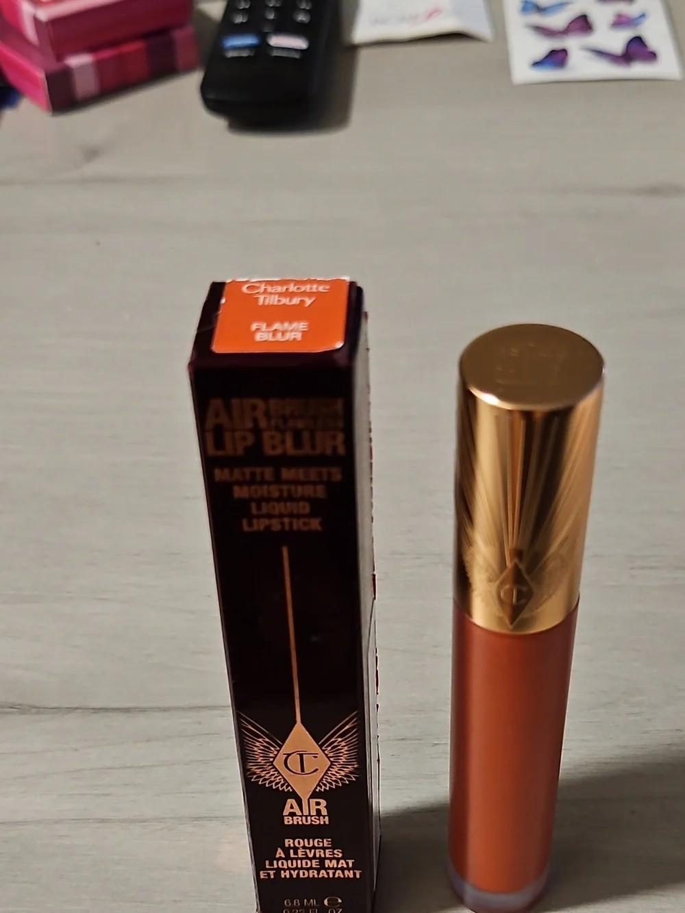 Charlotte Tilbury Airbrush Lip Blur - Flame Blurr Orange